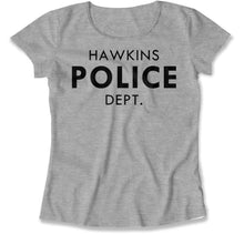 Load image into Gallery viewer, Hawkins Police Department - T Shirt - Hawkins_Police_Department_women_heather