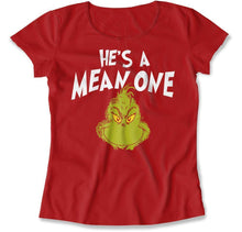 Load image into Gallery viewer, He's a Mean One Mr. Grinch - T Shirt - He_s_a_Mean_One_Mr_4158a1bc-66bb-48f3-8b8b-7ce3cc883b84