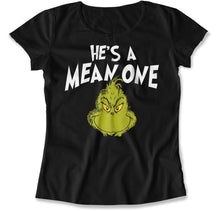 Load image into Gallery viewer, He's a Mean One Mr. Grinch - T Shirt - He_s_a_Mean_One_Mr_c6e82837-6e58-4082-9016-f7edd80f1eb7