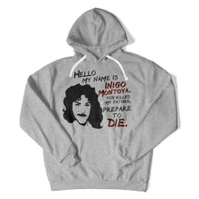 Load image into Gallery viewer, Hello, My Name Is Inigo Montoya - T Shirt - Hello_My_Name_Is_Inigo_Montoya_hoodie_heather