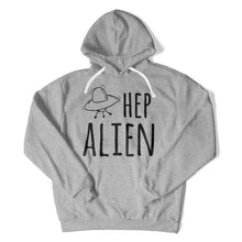 Load image into Gallery viewer, Hep Alien - T Shirt - Hep_Alien_hoodie_heather