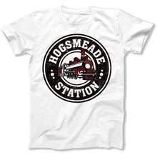 Load image into Gallery viewer, Hogsmeade Station - T Shirt - Hogsmeade_Station_men_white