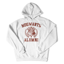 Load image into Gallery viewer, Hogwarts Alumni - T Shirt - Hogwarts_Alumni_hoodie_white