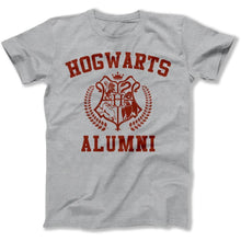 Load image into Gallery viewer, Hogwarts Alumni - T Shirt - Hogwarts_Alumni_men_heather