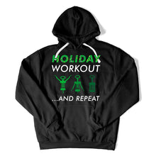 Load image into Gallery viewer, Holiday Workout - T Shirt - Holiday_Workout_hoodie_black