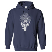 Load image into Gallery viewer, Karaoke King - T Shirt - Hoodies_-_Navy_33b8f66c-39d8-4bb6-9fac-d273ba1bdc21