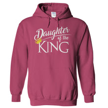 Load image into Gallery viewer, Daughter of the King - T Shirt - Hoodies_-_Pink_f525ccb2-35dc-4188-a7fe-c0721dfc5aa8