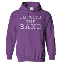 Load image into Gallery viewer, I'm With the Band - T Shirt - Hoodies_-_Purple_1d9d7d64-2496-4455-9832-28adc50e3882