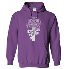 Load image into Gallery viewer, Karaoke Queen - T Shirt - Hoodies_-_Purple_49d8cce3-826c-45c7-a1ad-2616a4fd544c