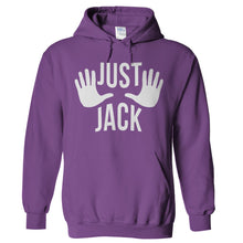 Load image into Gallery viewer, Just Jack - T Shirt - Hoodies_-_Purple_6ea41015-5074-466b-b9c7-7049f2352450