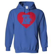 Load image into Gallery viewer, Baking Love - T Shirt - Hoodies_-_Royal_0e422458-3e51-45c5-89d1-4ed1c8d3b69e
