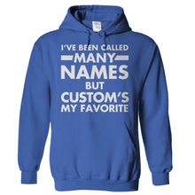 Load image into Gallery viewer, I've Been Called Many Names, But (custom's) My Favorite - Personalized - T Shirt - Hoodies_-_Royal_5a2dcdc5-d412-472a-96f8-6ca279f0e37b