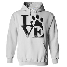 Load image into Gallery viewer, Dog Love - T Shirt - Hoodies_-_White_88b0fa90-6811-4ac0-8905-0e1ce8d78db4