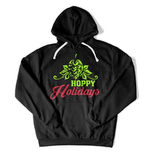 Load image into Gallery viewer, Hoppy Holidays - T Shirt - Hoppy_Holidays_hoodie_black