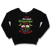 Load image into Gallery viewer, It's The Most Wonderful Time Of The Beer - ILA-05 - T Shirt - ILA-05-Slouchy-Black