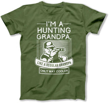Load image into Gallery viewer, I'm A Hunting Grandpa - ILA-06 - T Shirt - ILA-06-Mens-Military
