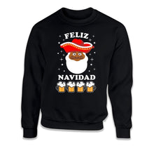 Load image into Gallery viewer, Feliz Navidad - ILA-10 - T Shirt - ILA-10-Crewneck-Black