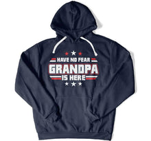 Load image into Gallery viewer, Have No Fear Grandpa Is Here - ILA-16 - T Shirt - ILA-16-Hoodie-Navy