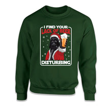 Load image into Gallery viewer, I Find Your Lack Of Beer Disturbing - ILA-25 - T Shirt - ILA-25-Crewneck-Forest
