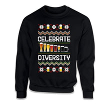 Load image into Gallery viewer, Celebrate Diversity Beer Ugly Sweater - ILA-43 - T Shirt - ILA-43-CREWNECK