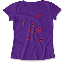 Load image into Gallery viewer, I'm Shot! - T Shirt - IM_SHOT_-_womens_-_purple
