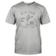 Load image into Gallery viewer, Is It Time For My Guitar Solo Yet? - T Shirt - IS_IT_TIME_FOR_MY_GUITAR_SOLO_YET-_Men_-_Grey