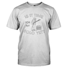 Load image into Gallery viewer, Is It Time For My Guitar Solo Yet? - T Shirt - IS_IT_TIME_FOR_MY_GUITAR_SOLO_YET-_Men_-_White