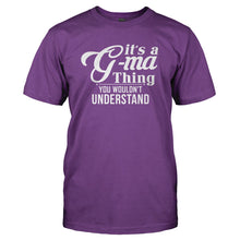Load image into Gallery viewer, It's A G-ma Thing - T Shirt - IT_S_A_G-MA_THING_-_Men_-_purple