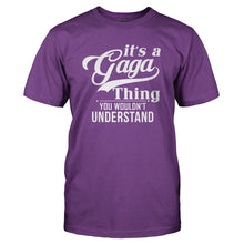 Load image into Gallery viewer, It's a Gaga Thing - T Shirt - IT_S_A_GAGA_THING_-_Men_-_purple