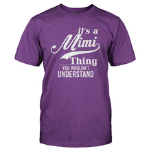 Load image into Gallery viewer, It's A Mimi Thing - T Shirt - IT_S_A_MIMI_THING_-_Men_-_purple