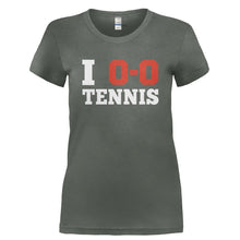 Load image into Gallery viewer, I 0-0 Tennis - T Shirt - I_0-0_TENNIS-_Ladies_-_Charcoal