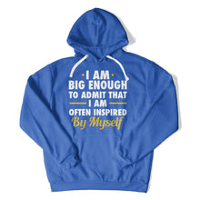 Load image into Gallery viewer, I Am Often Inspired By Myself - T Shirt - I_Am_Often_Inspired_By_Myself_hoodie_royal