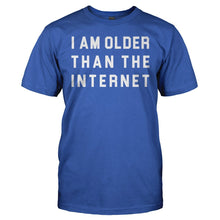 Load image into Gallery viewer, I Am Older Than The Internet - T Shirt - I_Am_Older_Than_The_Internet_-_men_-_royal
