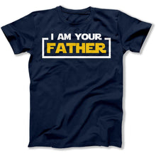 Load image into Gallery viewer, I Am Your Father - T Shirt - I_Am_Your_Father_men_navy