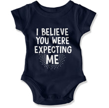 Load image into Gallery viewer, I Believe You Were Expecting Me - Baby Bodysuit - I_Believe_You_Were_Expecting_Me_-_Baby_One-Piece_navy