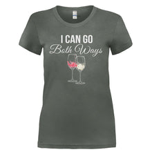 Load image into Gallery viewer, I Can Go Both Ways - T Shirt - I_CAN_GO_BOTH-_Ladies_-_Charcoal