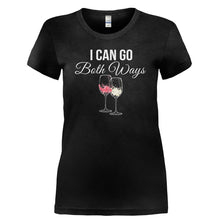 Load image into Gallery viewer, I Can Go Both Ways - T Shirt - I_CAN_GO_BOTH_WAYS-_Ladies_-_Black