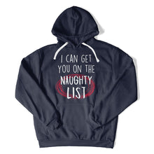 Load image into Gallery viewer, I Can Get You On The Naughty List - T Shirt - I_Can_Get_You_On_The_Naughty_List_hoodie_navy