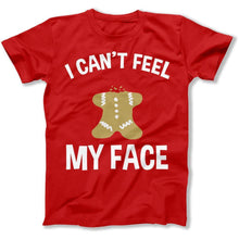 Load image into Gallery viewer, I Can't Feel My Face - T Shirt - I_Can_t_Feel_My_Face_men_red