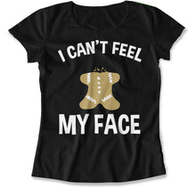Load image into Gallery viewer, I Can't Feel My Face - T Shirt - I_Can_t_Feel_My_Face_women_black