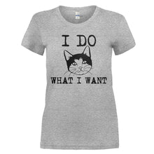 Load image into Gallery viewer, I Do What I Want - T Shirt - I_DO_WHAT_I_WANT_-_Ladies_-_heathergrey