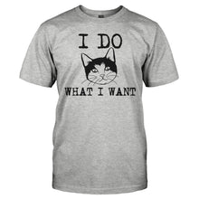 Load image into Gallery viewer, I Do What I Want - T Shirt - I_DO_WHAT_I_WANT_-_Men_-_heathergrey
