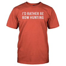 Load image into Gallery viewer, I'd Rather Be Bow Hunting - T Shirt - I_D_RATHER_BE_BOW_HUNTING_-_Men_-_orange