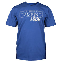 Load image into Gallery viewer, I'd Rather Be Camping - T Shirt - I_D_RATHER_BE_CAMPING_-_men_-_royalblue