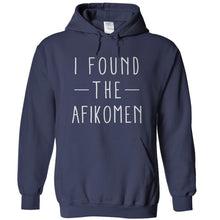 Load image into Gallery viewer, I Found The Afikomen - T Shirt - I_FOUND_THE_AFIKOMEN_-_hoodies_-_navy