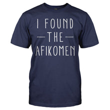 Load image into Gallery viewer, I Found The Afikomen - T Shirt - I_FOUND_THE_AFIKOMEN_-_men_-_navy