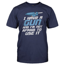 Load image into Gallery viewer, I Have a Glue Gun - T Shirt - I_HAVE_A_GLUE_GUN_-_Men_-_navyblue