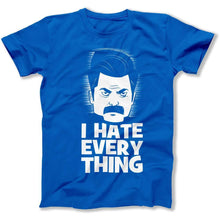 Load image into Gallery viewer, I Hate Everything - T Shirt - I_Hate_Everything_men_royal