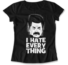 Load image into Gallery viewer, I Hate Everything - T Shirt - I_Hate_Everything_women_black