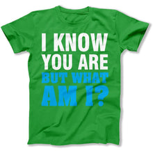 Load image into Gallery viewer, I Know You Are But What Am I? - T Shirt - I_Know_You_Are_But_What_Am_I_men_kelly